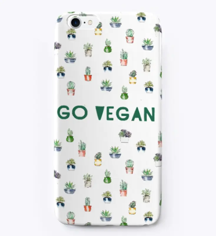 Go Vegan Iphone Case